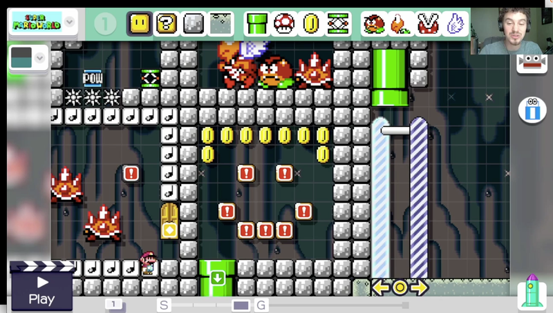 Illustration for article titled Losing My Mind In A Mario Maker Level Designed To Troll Me